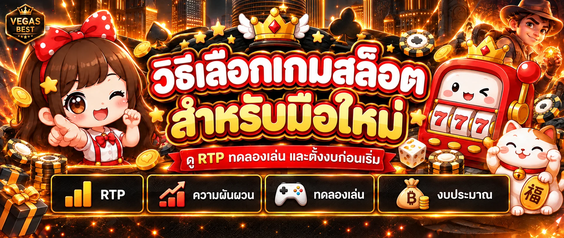 Vegas Best วิธีเลือกเกมสล็อตสำหรับมือใหม่